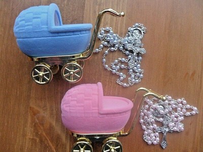 baby rosary beads christening