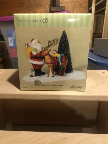 Dept 56 Main Street Town Santa Snow Village Piece 56.55254