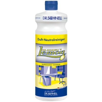 Dr. Schnell Duft-Neutralreiniger Lemon 1L