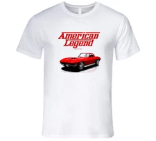 64 Midyear C2 Vette Coupe Red American Legend  Premium Gift T Shirt
