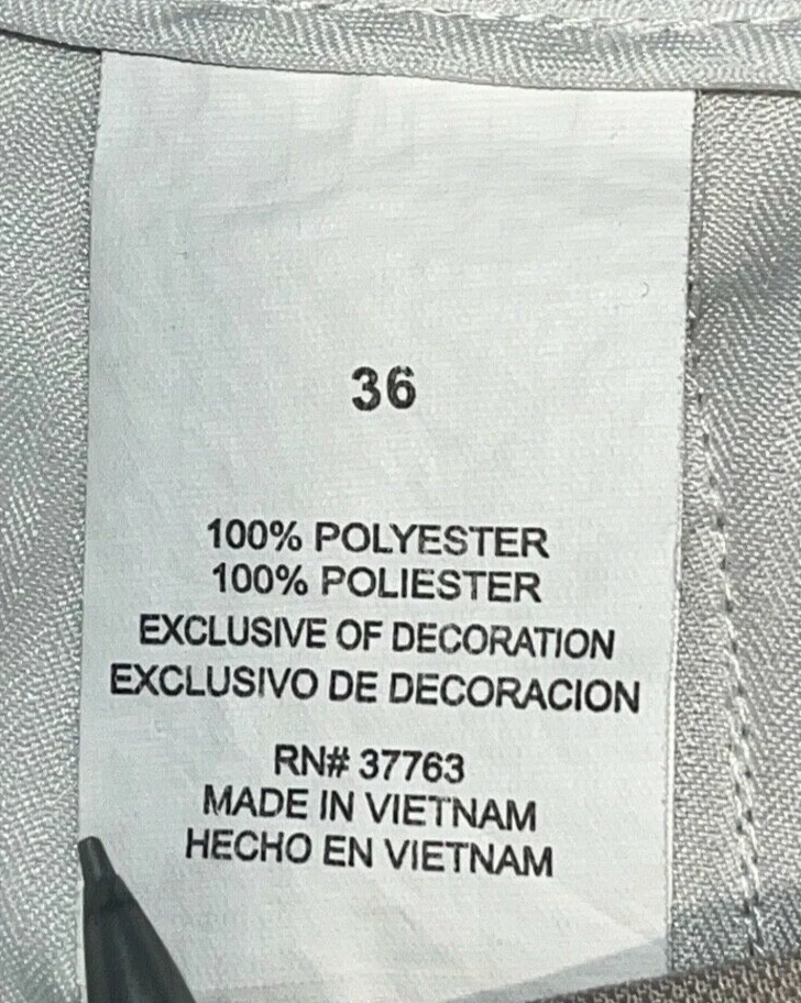 Pantalones Cortos Atléticos de Golf PGA Para Hombre Caqui Tostado Frente Plano Talla 36 100% Poliéster Foto 3 de 4