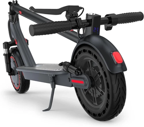 AOVOPRO 10" 500W E Scooter for Adults Foldable Scooter Double Shock Absorption~