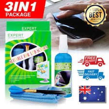 3 in 1 Laptop Cleaning Kit Monitor TV PC LED LCD Screen Cleaner Cloth Brush