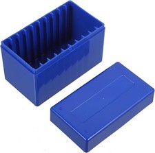 10 Coin Slabs Capacity Holder Slab Storage Box Blue Case Fit For PCGS NGC