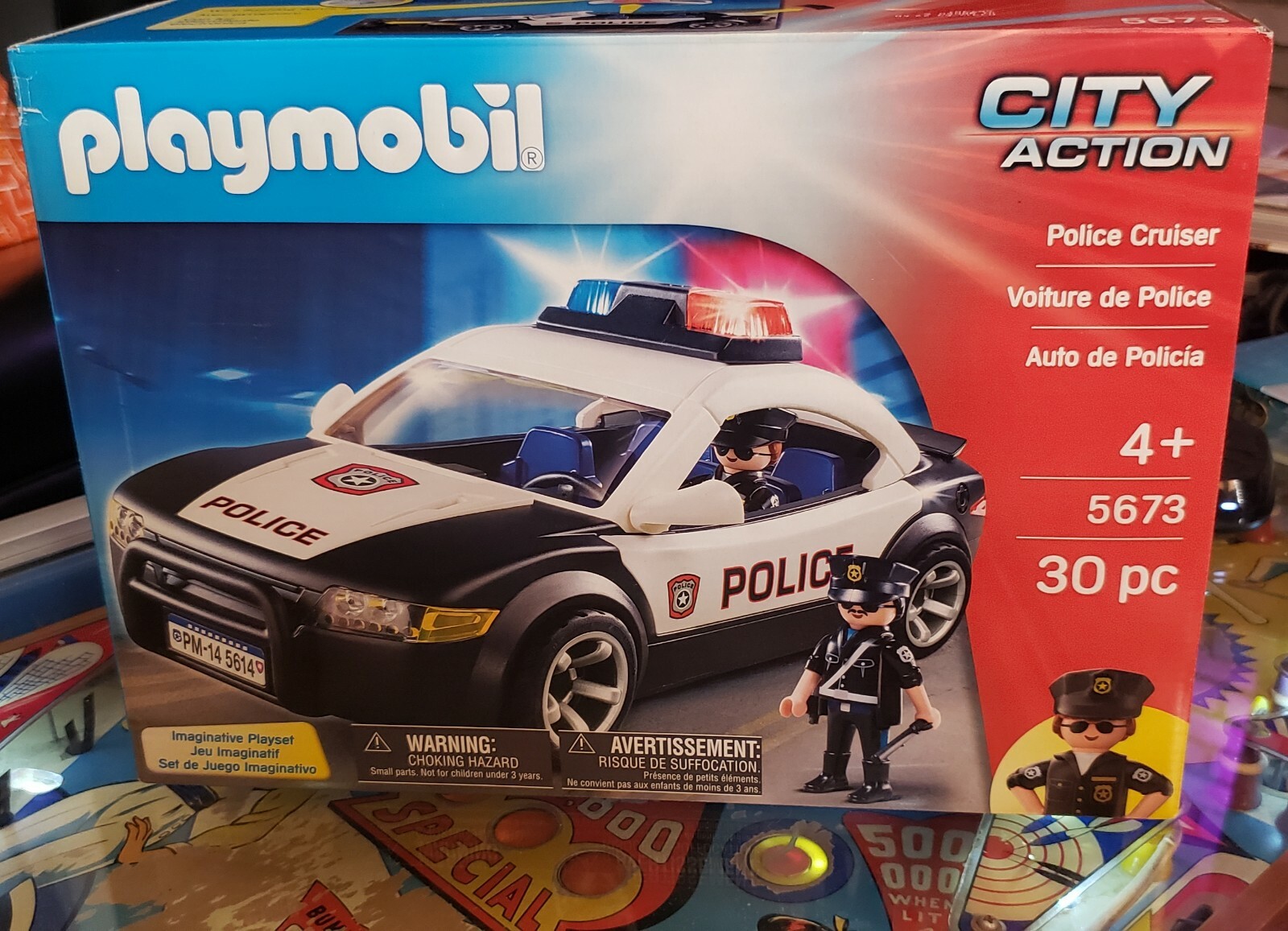 playmobil police auto