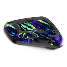 For CARDO Freecom 4X 2X Intercom Protective Wrap Sticker x2 Green Vibrant