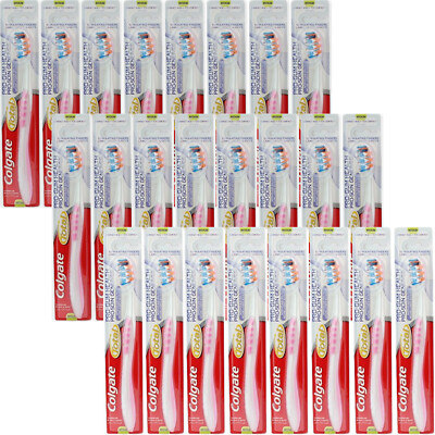 24x Colgate Total Pro Zahnfleisch Gesundheit Zahnbürste - Medium - Mehrfarbig