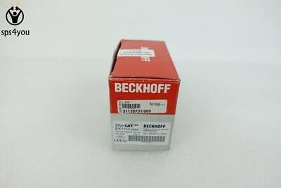 Beckhoff EK1110-0000 EtherCAT Extension Terminal Ser. No.: 09140111 / 0017