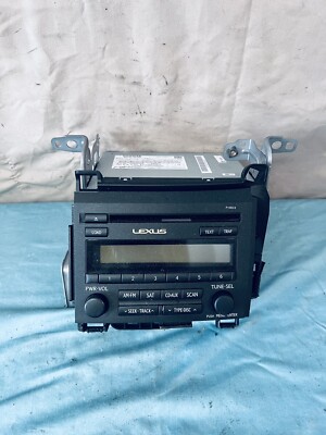   11-13 Lexus CT200h AM FM SAT AUX Radio CD Player w Module PIONEER 86120-76130