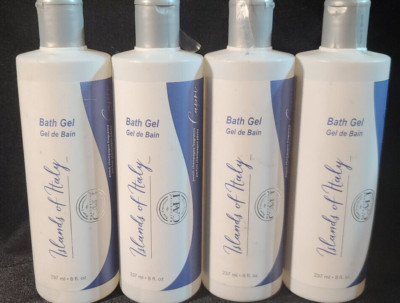  Best Price Lot Lot 4X   Islands Of Italy Bath Gel Peach Fragrance 8oz 237ml 