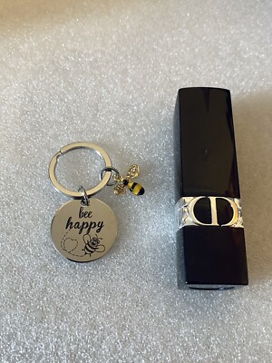 süße Schlüsselanhänger. Charms. Biene . Be Happy . Motivation . Honigbiene . Good Vibes