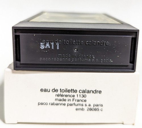 Paco Rabanne Eau de Calandre Eau de Toilette 100ml / 3.4oz splash vintage - 第 4/6 張圖片