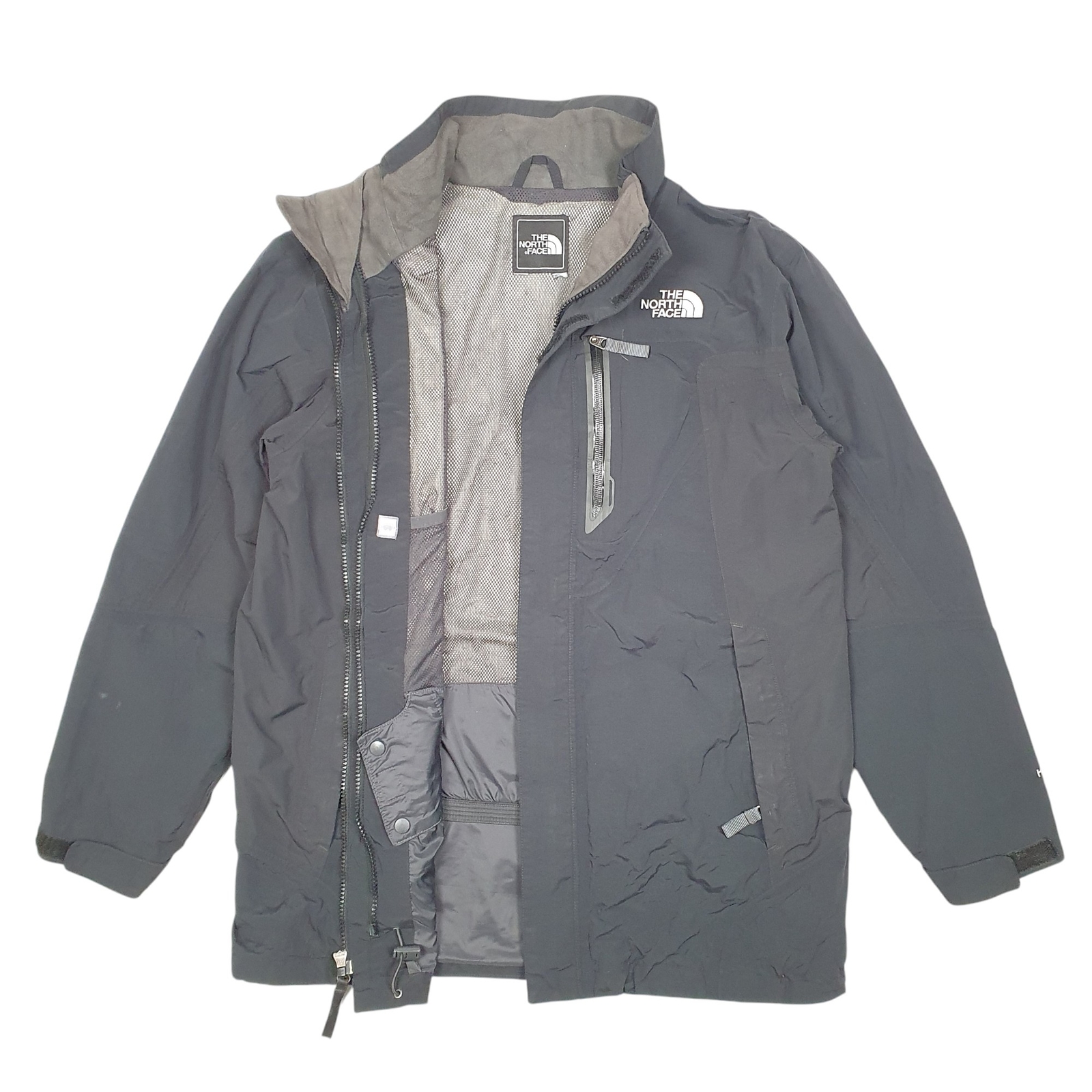 THE NORTH FACE Waterproof Rain Jacket Coat HyVent Insulated Mens S image 2