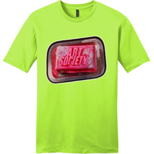 NEW Art Society CLUB PINK SOAP Tee Shirt LIME SHOCK SMALL-4XLARGE MADE IN USA