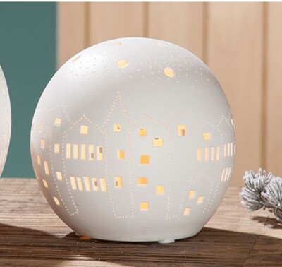Guild porcelain ball lamp city 15.5 cm window lamp decorative lamp 34786