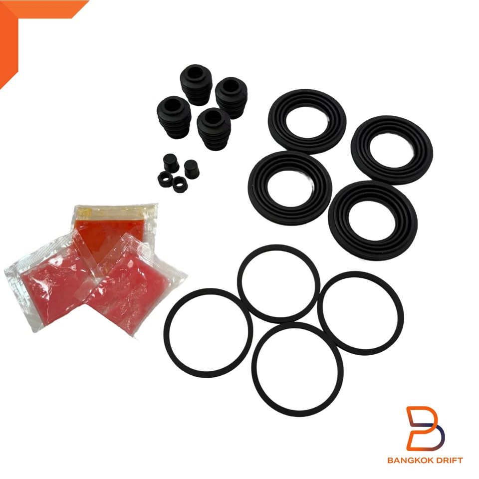 Kit de junta de pistón de pinza de freno delantero para Chevrolet Colorado RG S-10 12-23 Foto 4 de 4