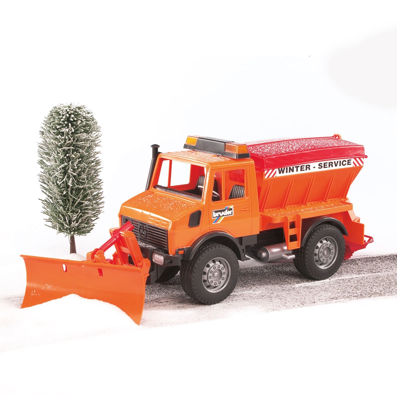 Unimog Winterdienst mit Raumschild ACC NUOVO