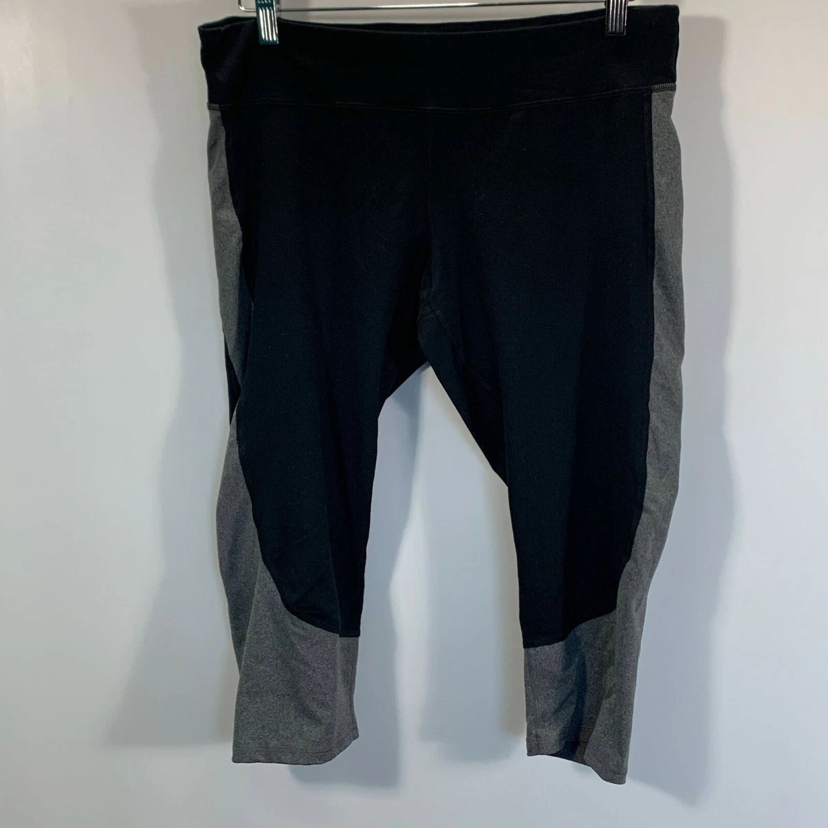 C9 Champion Pants Womens XL Black Gray Stretch Yoga Running Workout  Compression