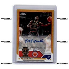 2023 Topps Chrome McDonald's A/A - Gold #CA-MC Mookie Cook Rookie Auto /50