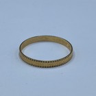 Milor 18k Gold Grooved 2.5mm Band Size 9.5 Ring 1.1g — photo 3