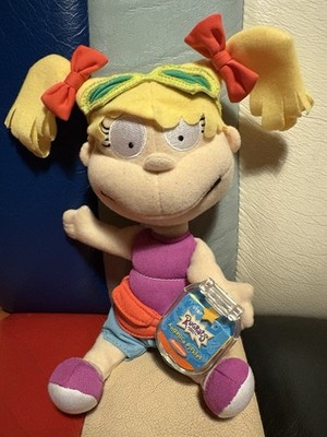 Rugrats - Angelica Pickles - Plüschtier 10 Zoll Stofftier - Star Bean - Mattel - mit Etikett