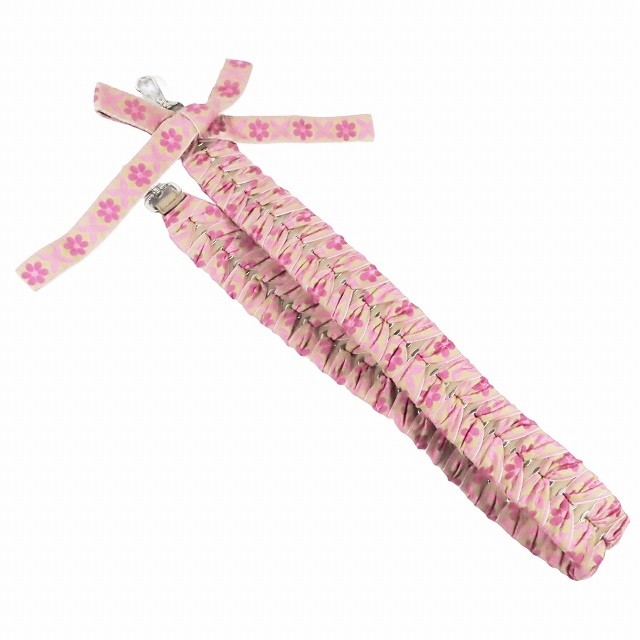 FENDI Strap You Shoulder Bag Strap Ribbon Tyrolean Tape Pink 4J Rare