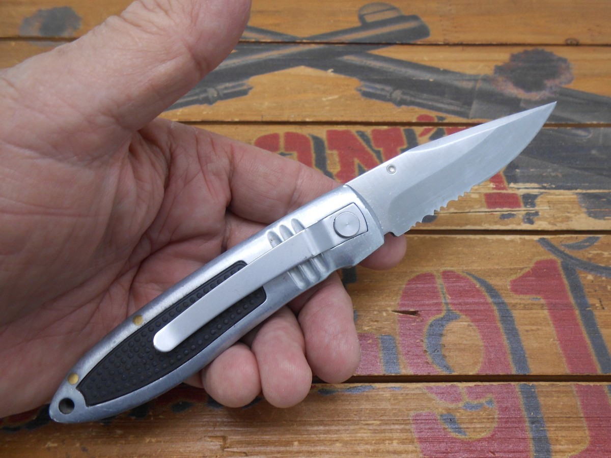 C.Jul.Herbertz Messer Pocket Knife Liner Lock Combo Edge Blade | eBay