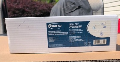 PROFLO Willett PF2820GBN Brushed Nickel Shower Trim