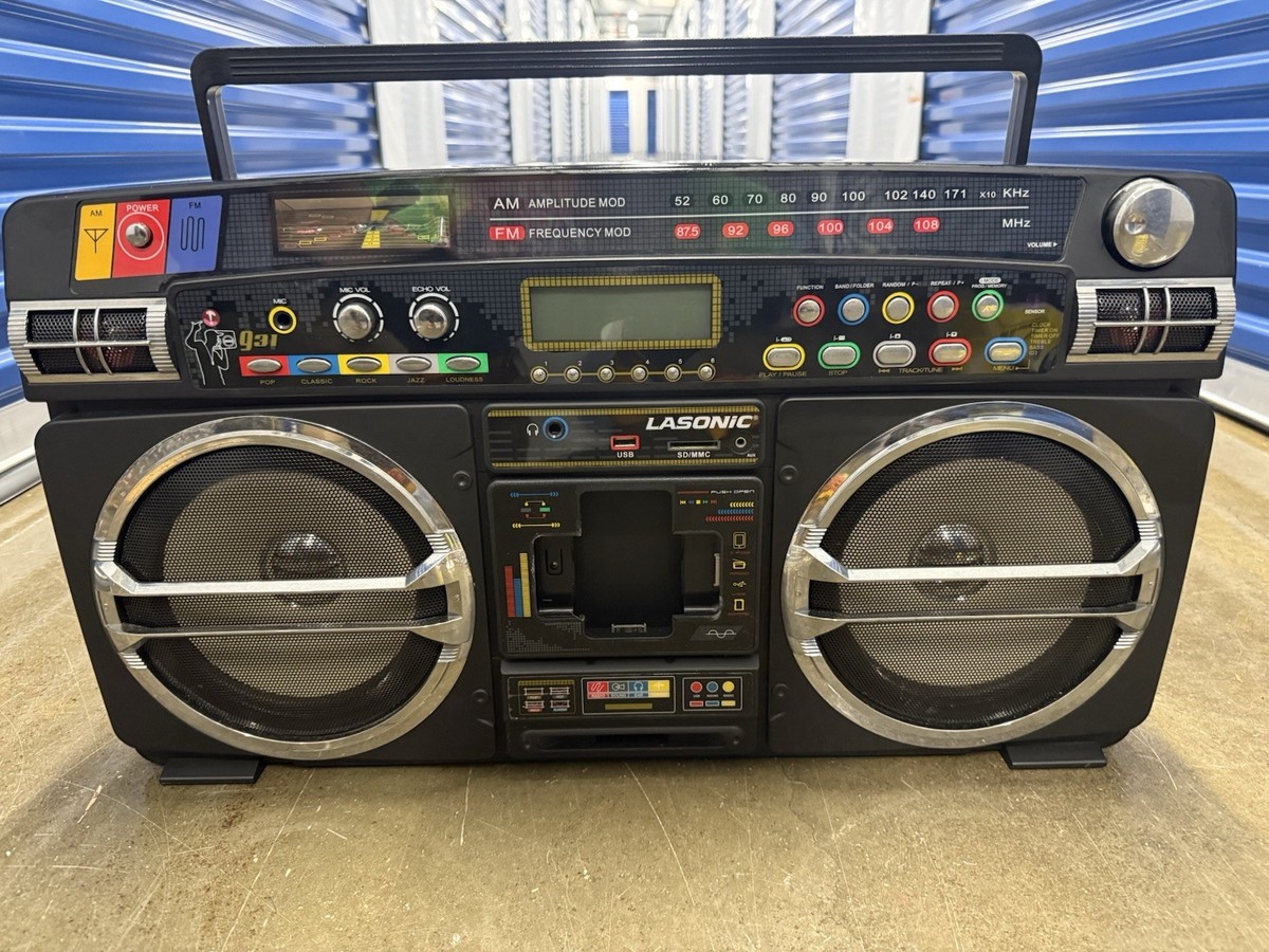 ラジオ・コンポ LASONIC i 931 Amazon.com: Lasonic i-931BT BoomBox BLUETOOTH AM/FM EQ USB SD AUX