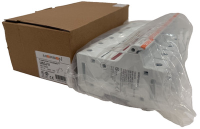 Box Mit 6 New Ferraz Shawmut Mersen US3J1I Rail Fuseholder 600V 30A