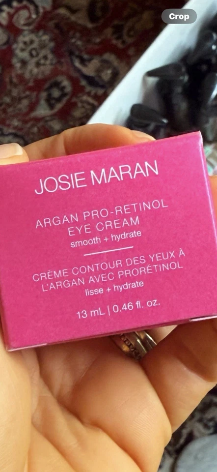 JOSIE MARAN ARGAN PRO-RETINOL EYE CREAM SMOOTH + HYDRATE - Image 3 of 4