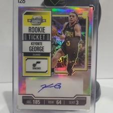 Panini 2023-24 Contenders Optic Keyonte George RC Auto #130 Jazz