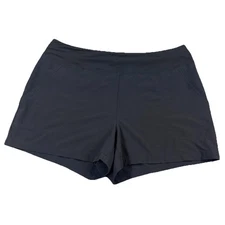 Patagonia Happy Hike Shorts Ink Black Gray INBK Stretch 21233 Women's Size XL