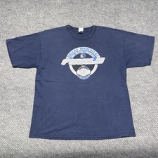 Vintage Dallas Mavericks Western Conference Finals T-Shirt XL RARE MENS NAVY