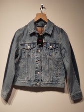 Levi's Premium Original Trucker Jacket Womens Size Small Please See Description