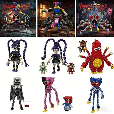 Купить 1 poppy playtime official collectable figure 4 pack huggy