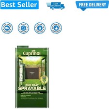 One Coat Sprayable Fence Treatment Silver Copse 5 Litre, 5L,CUPNSFTSC5L