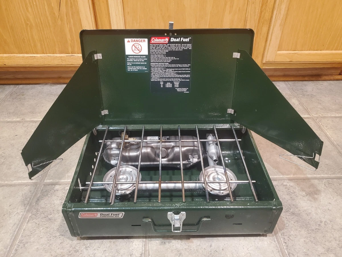 Coleman Dual Fuel Stove 424 for sale | eBay