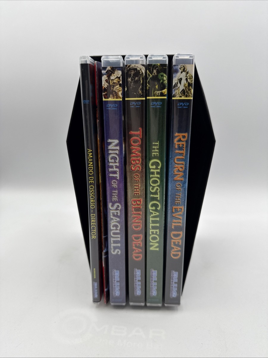 The Blind Dead Collection DVD 2005 Box 5 disc Set Amando De