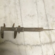 Vintage BECON 270 Vernier Caliper 0-4in Range 0.0010in Graduation Measuring Tool
