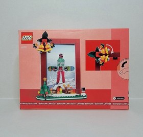 LEGO&reg; 40702 Christmas Picture Frame Set NEW/SEALED Festive Decoration Holiday