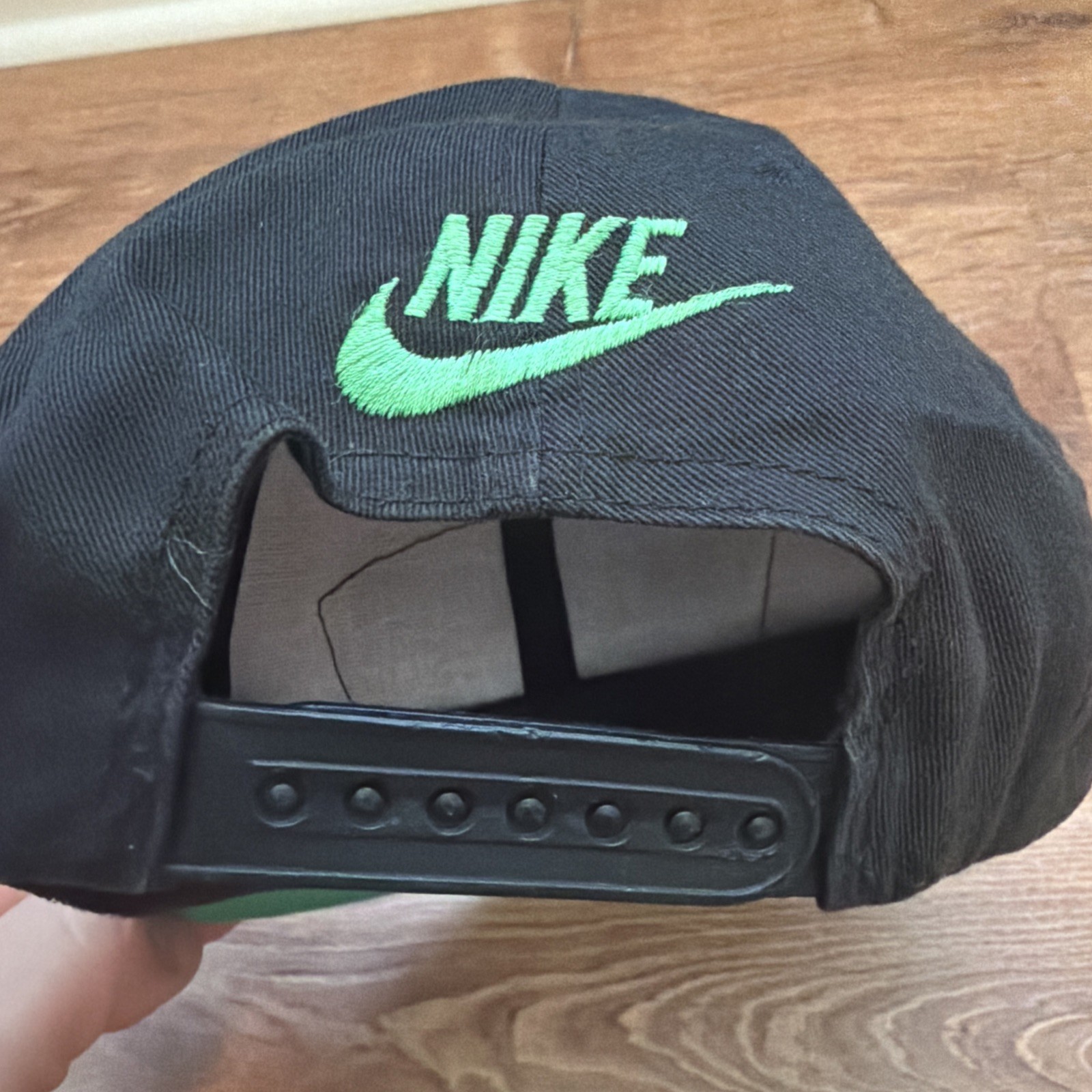VTG Nike KIDS Hat Cap Godzilla VS BARKLEY 90's Rare Snapback 1992 Taiwan image 8