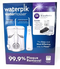 NEW - Waterpik Water flosser Combo Ultra Plus and Cordless Select travel unit