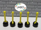 (D6/7) LEGO 5x 4592 / 4593 Lever / Antenna 4592c01 Yellow/Black Space Train