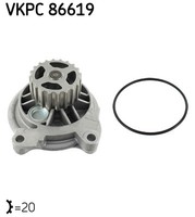 Skf Vkpc 86619 Wasserpumpe, MotorküHlung FüR Audi,Vw