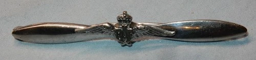 WW2 ROYAL AIR FORCE RAF MILITARY SWEETHEART PROPELLER BADGE WORLD WAR II - K/C