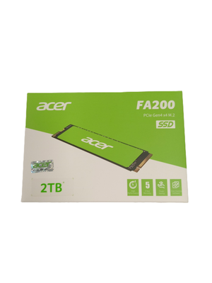 m.2SSD acer FA200 2TB （PCIE Gen4） NEW - Acer FA200 2TB PCIe Gen4 x4 M.2 SSD - High Performance