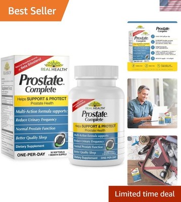 Saw Palmetto Prostate Health Supplement - Comprehensive One-per-Day Formula
