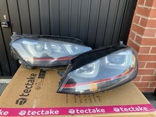 VW Golf Headlights (pair) MK7 GTI 13-16 Bi-xenon LED DRL AFS OEM 5G2 941 751/2 A