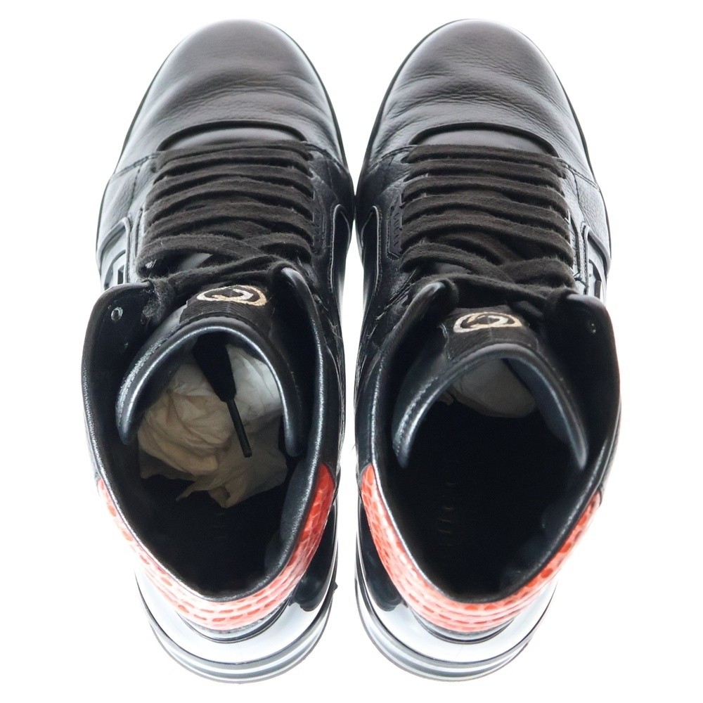 Gucci Interlocking G Rubber Logo Python Embossed … - image 4